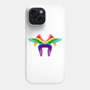 Gay Pride Angel Wings Phone Case