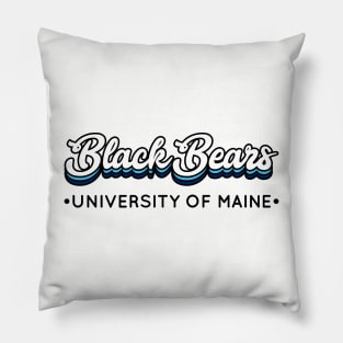 Black Bears - UMaine Pillow