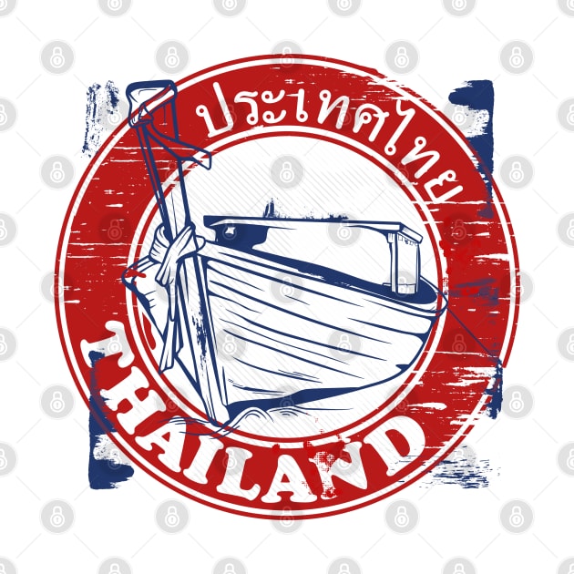 Thailand Passport stamp by mailboxdisco