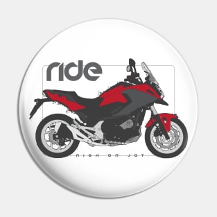 Ride nc750x red/black Pin