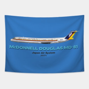 McDonnell Douglas MD-81 - Japan Air System Tapestry