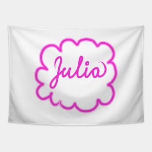 Julia. Female name. Tapestry