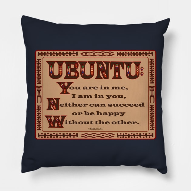 Ubuntu Pillow by FunkilyMade