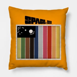 Space 1999 Spacesuit Patch ASTRONAUT Pillow