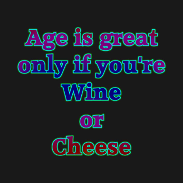 Funny One-Liner Old Age Joke - Typography Funny Jokes Lettering One