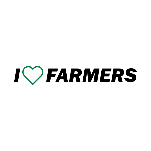 I Love Farmers by Souna's Store