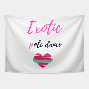 Exotic Pole Dance - Pole Dance Design Tapestry