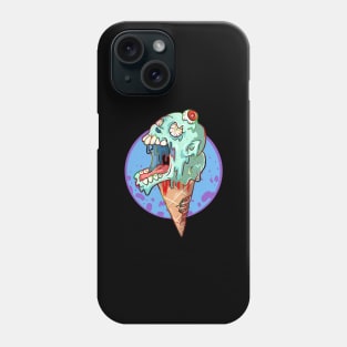 Zombie Ice cream Skull Phone Case