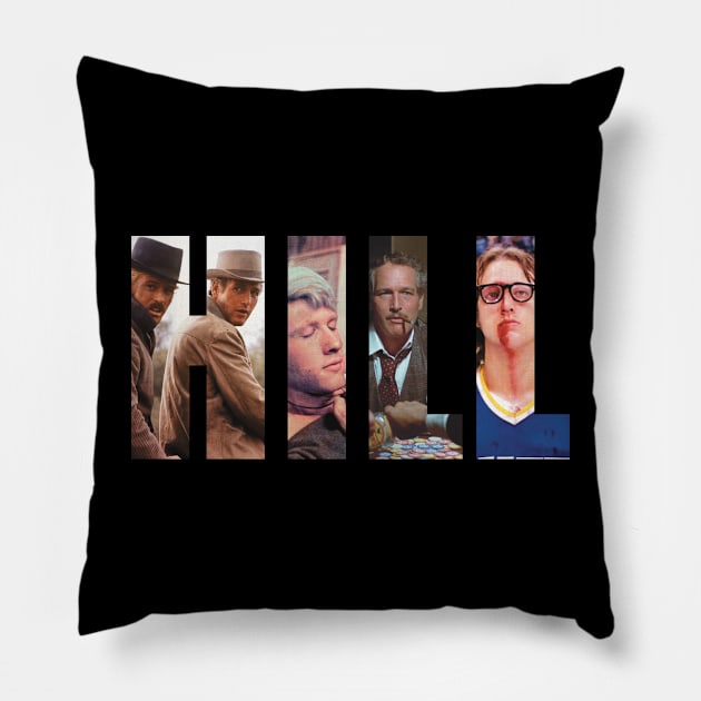 George Roy Hill Pillow by @johnnehill