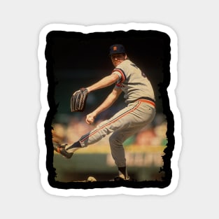 Jack Morris in Detroit Tigers Vintage Magnet