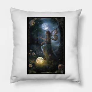 Night Fairy Oracle Card Pillow