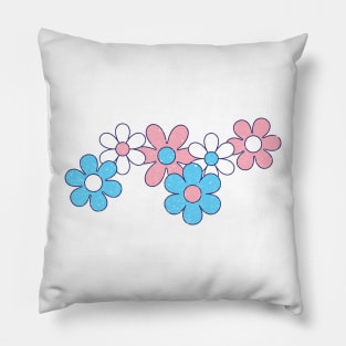 Daisy Trans Pride! Pillow