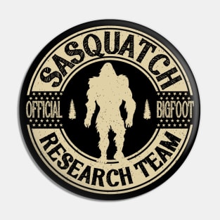 Bigfoot Research Team Pin