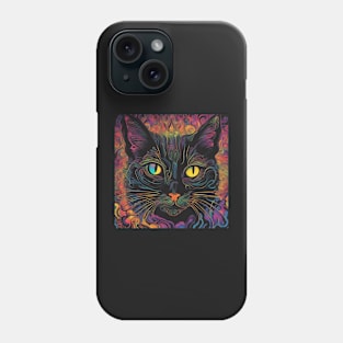 black cat Phone Case