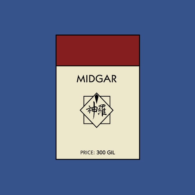 Midgar (Monopoly) by WalnutSoap