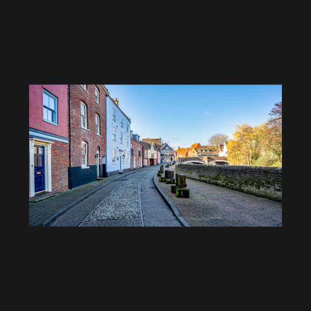 View up Quayside, Norwich by yackers1