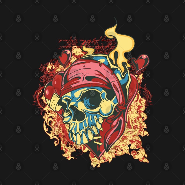 Pirate Skull by imdesign