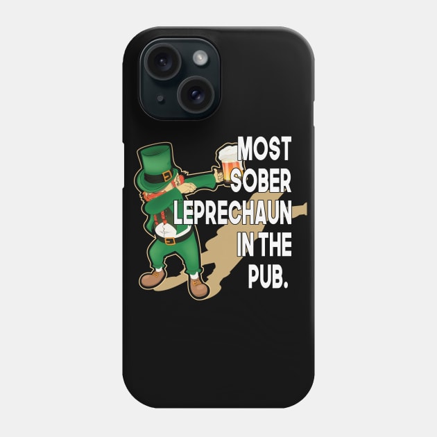 Funny St. Patrick's Bartender  Apparel Phone Case by TonTomDesignz