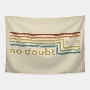 No Doubt Cassete Stripes Tapestry