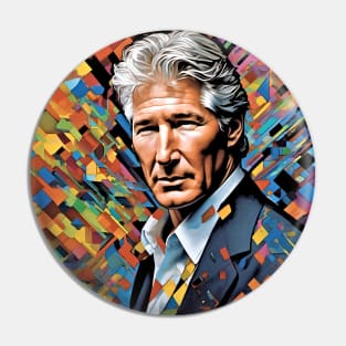 colorful image with Richard Gere Pin