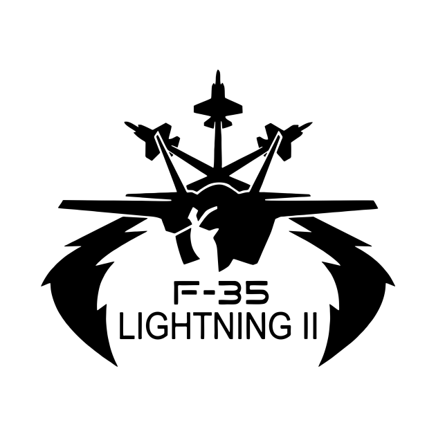 Disover F35 lighting - Airplane - T-Shirt