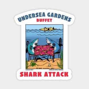 Undersea Restaurant Funny Sea Life Novelty Gift Magnet