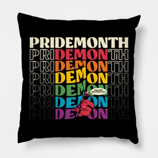 priDEMONth they found out! Pillow