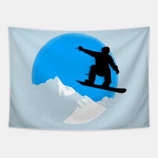 Snowboarding Tapestry