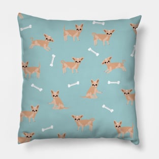 Chihuahua Pattern Pillow