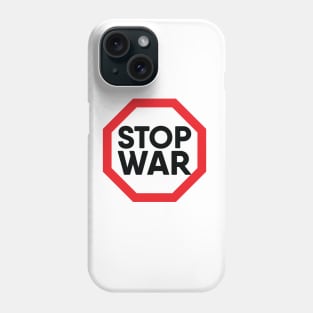 Stop war, I stand with Ukraine Phone Case