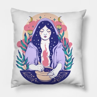 Eir healer goddess Pillow