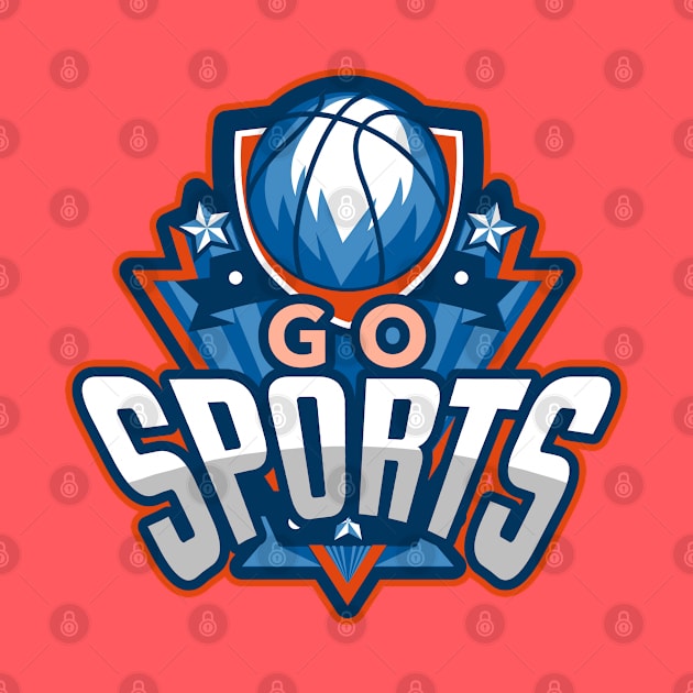 Go Sports - Basketball Fan by Meta Cortex