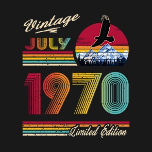 July 1970 Birthday T-Shirt