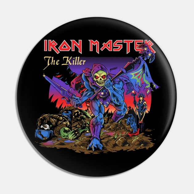 Iron master Pin by The Jersey Rejects