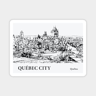 Québec City - Québec Magnet