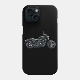 Kawasaki Vulcan S 19 green, s Phone Case