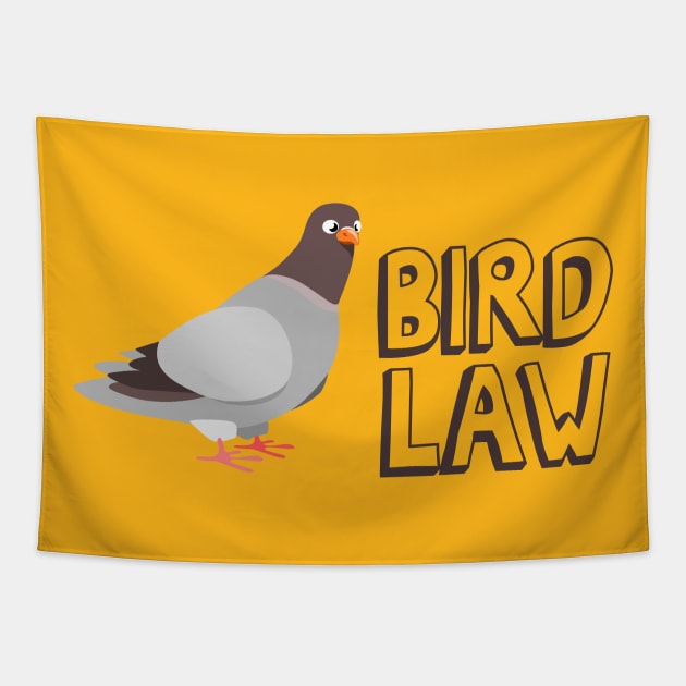 Bird Law Tapestry by Nonstop Shirts