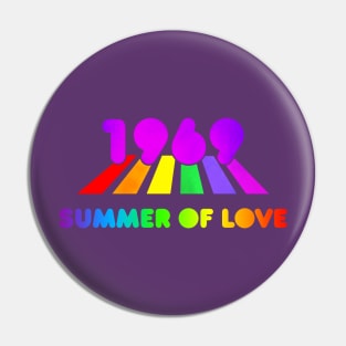 1969 SUMMER OF LOVE Pin