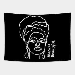 Black is beautiful Tapestry