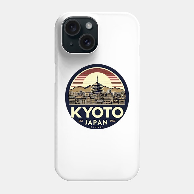 kyoto Japan Phone Case by Teeeshirt