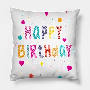 Happy Birthday Pillow