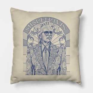 Misbehavin Vintage Pillow