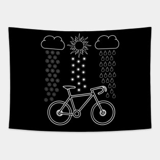 No Bead Biking Weather - Mountain Bike Gift Tapestry