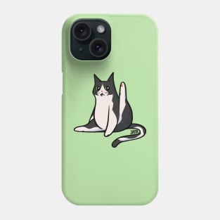 Cow Cat Leg Up Phone Case