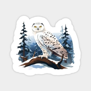 Snowy Owl Magnet