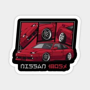 Nissan 180SX JDM Car Magnet