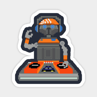 16 Bit Galaxy DJ Magnet