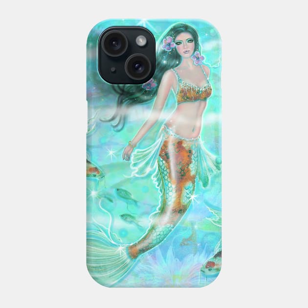 Koi mermaid serenity by Renee L. Lavoie Phone Case by ReneeLLavoie