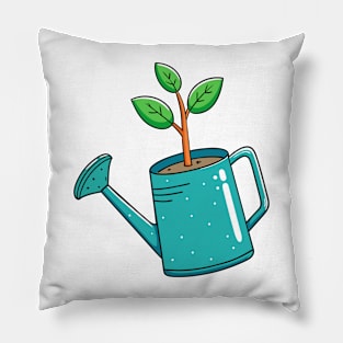 Watering Can Sprout Pillow