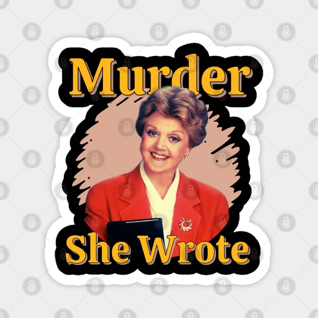 Murder She Wrote Original Aesthetic Tribute 〶 Magnet by Terahertz'Cloth